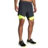 Brooks | Men's Run Visible 5" 2-in-1 Short -Run4It Shop 211405044 M Brooks RunVisible52 in 1Short front