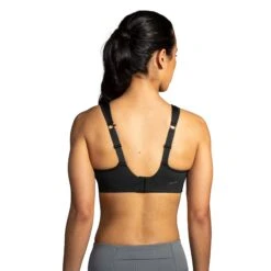 Brooks | Women's Drive Convertible Run Bra - Black 9 Brooks | Women's Drive Convertible Run Bra - Black -Run4It Shop 350081001 W Brooks DriveConvertable back