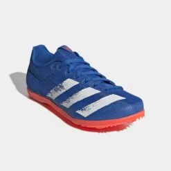Adidas | Junior-Unisex Allroundstar Running Spikes - Glory Blue -Run4It Shop EG1207 J adidas allroundjspike front