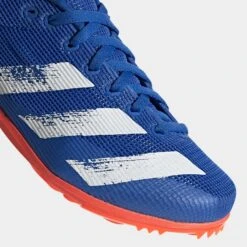 Adidas | Junior-Unisex Allroundstar Running Spikes - Glory Blue -Run4It Shop EG1207 J adidas allroundjspike frontupper