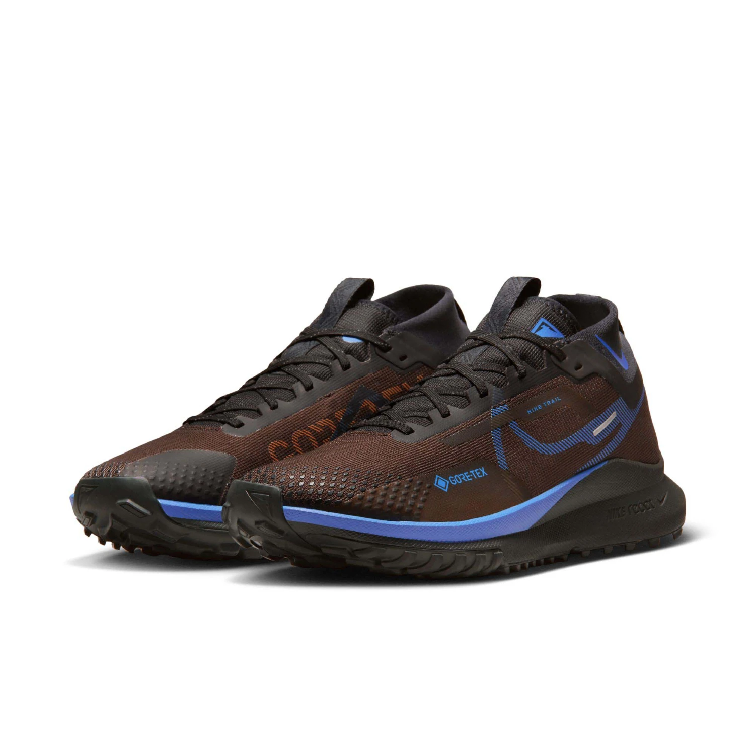 Nike Men's React Pegasus Trail 4 GORE-TEX Running Shoes - Velvet Brown 4 Nike Men's React Pegasus Trail 4 GORE-TEX Running Shoes - Velvet Brown - Image 2