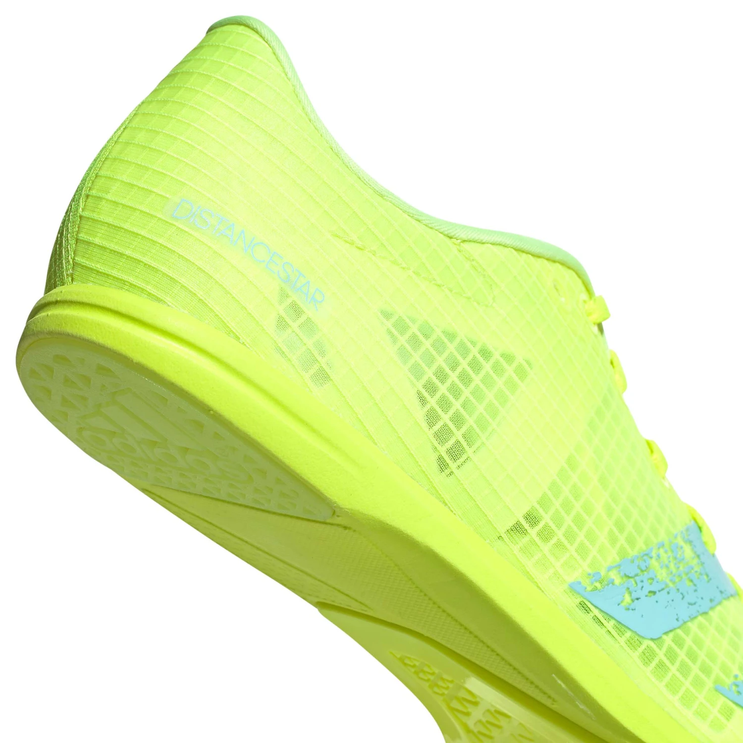 Adidas | Unisex Distancestar Distance Track Spikes - Yellow 5 Adidas | Unisex Distancestar Distance Track Spikes - Yellow - Image 3