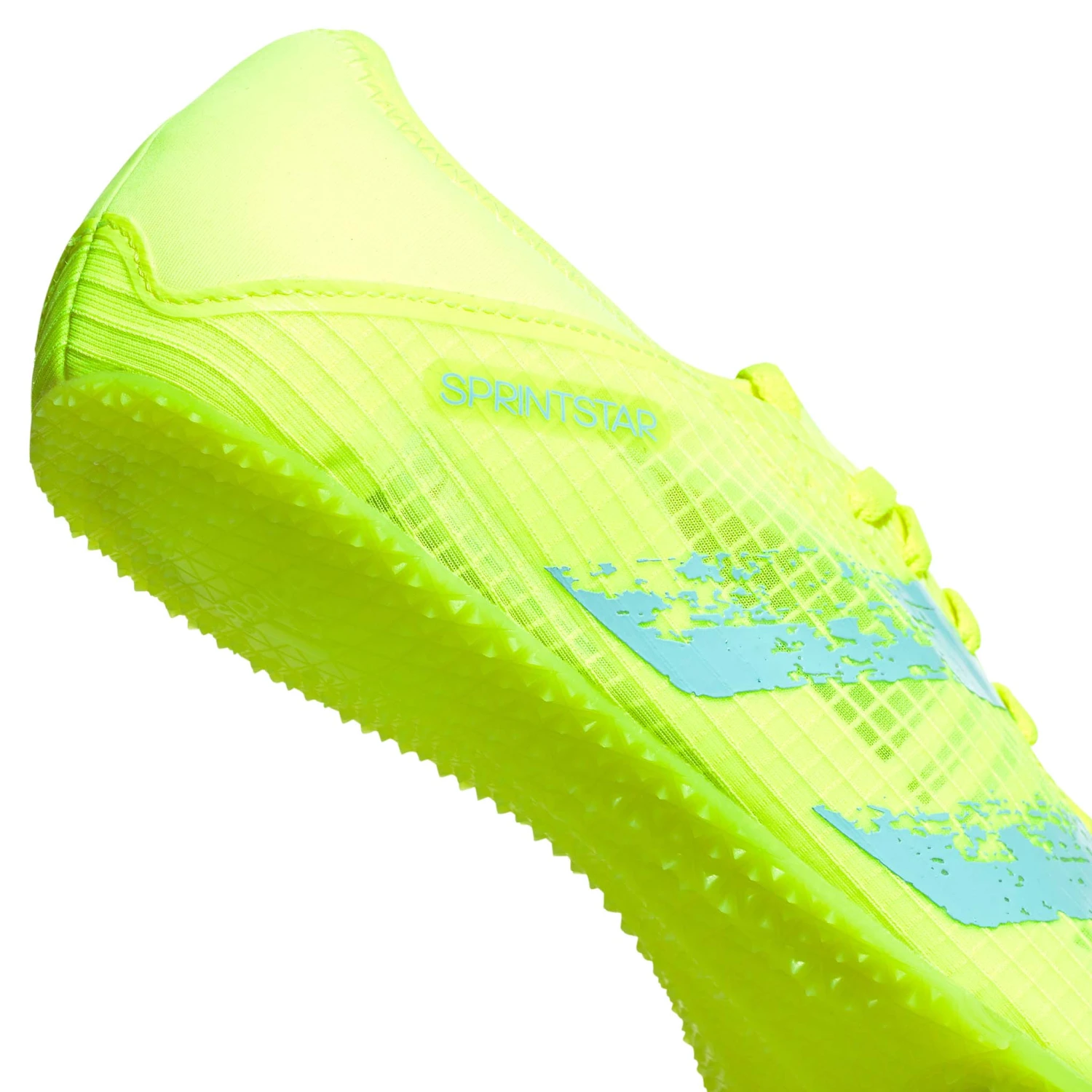 Adidas | Unisex Sprintstar Sprint Track Spikes - Yellow 5 Adidas | Unisex Sprintstar Sprint Track Spikes - Yellow - Image 3