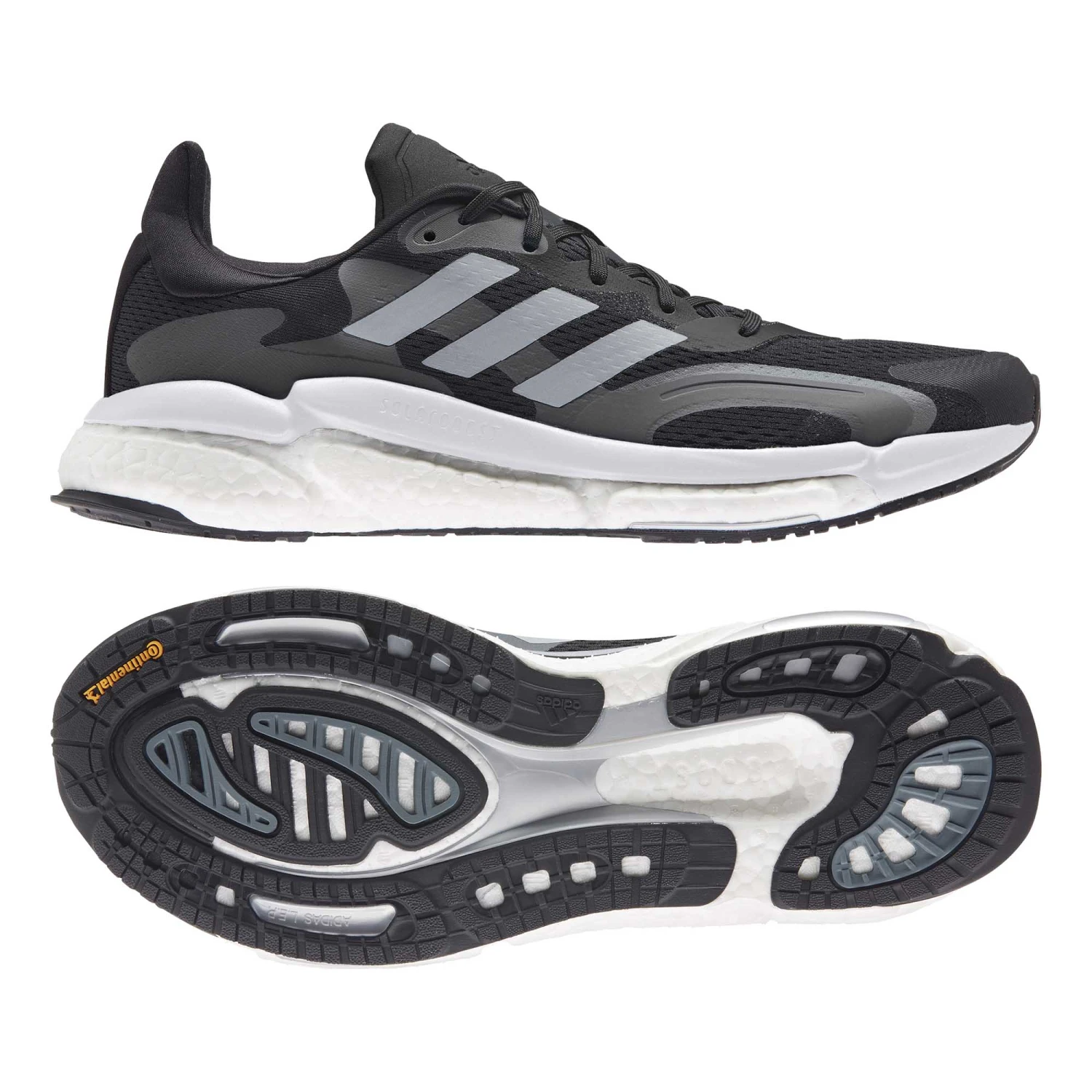 Adidas | Men's Solar Boost 3 Running Shoes - Core Black 14 Adidas | Men's Solar Boost 3 Running Shoes - Core Black - Image 12