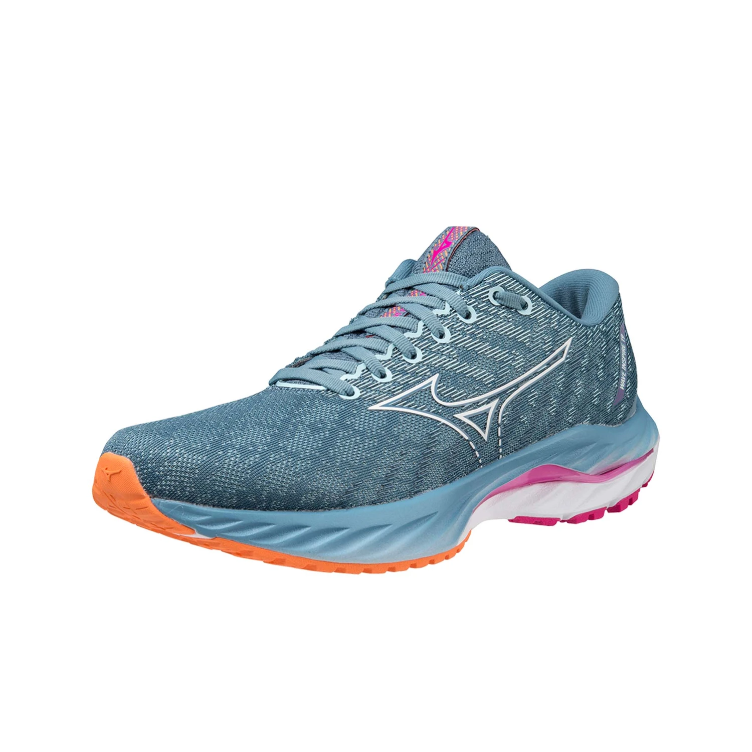 Mizuno | Women's Wave Inspire 19 Running Shoes - Provincial Blue 4 Mizuno | Women's Wave Inspire 19 Running Shoes - Provincial Blue - Image 2