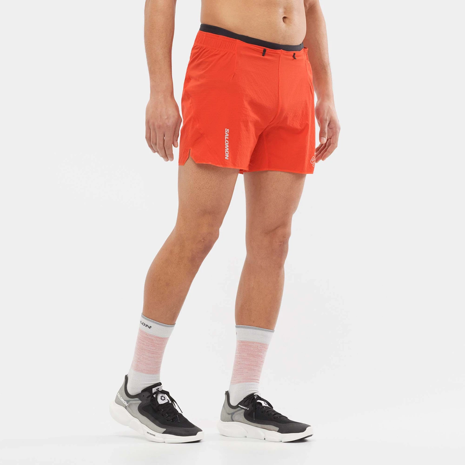 Salomon | Men's Sense Aero 5'' Shorts - Fiery Red 3 Salomon | Men's Sense Aero 5'' Shorts - Fiery Red
