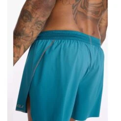 2XU | Men's Light Speed 5 Inch Short -Run4It Shop MR6675bOCSBRF M 2XU LightSpeed5InchShort backonbody