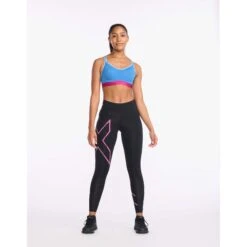 2XU | Women's Light Speed Mid-Rise Compression Tights - Black