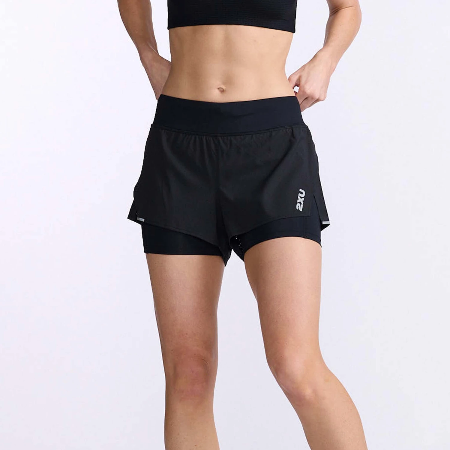 2XU | Women's Aero 2-in1 4 Inch Short 3 2XU | Women's Aero 2-in1 4 Inch Short